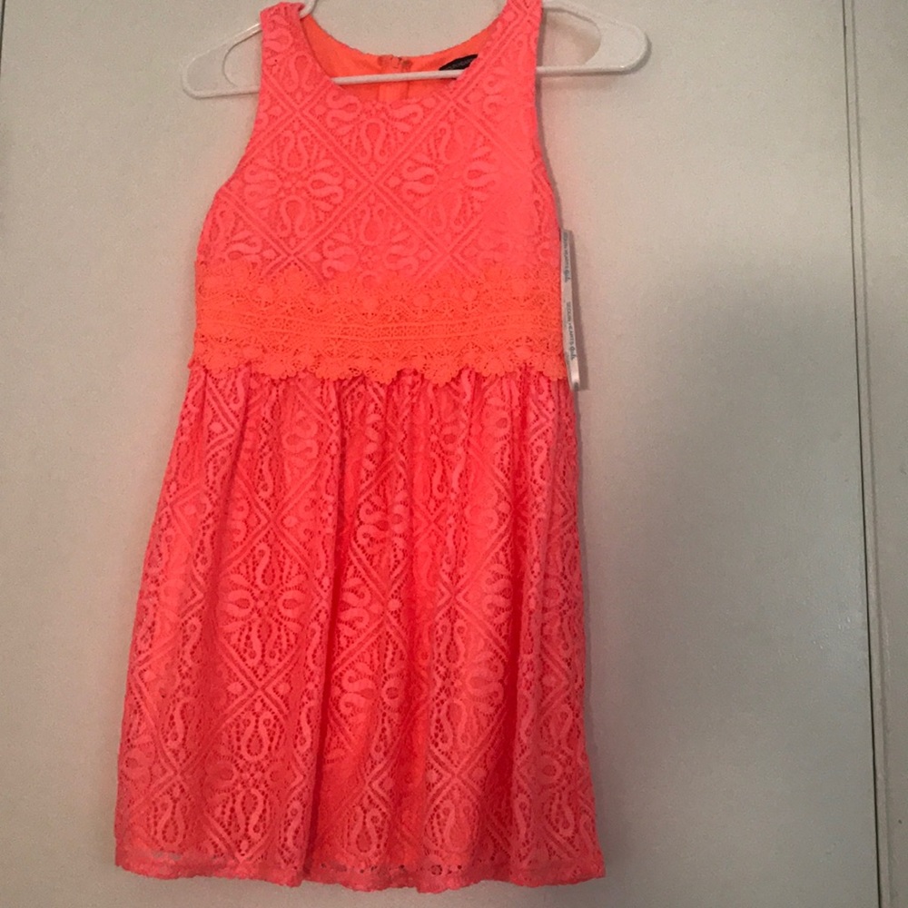 SEQUIN HEARTS GIRLS DRESS